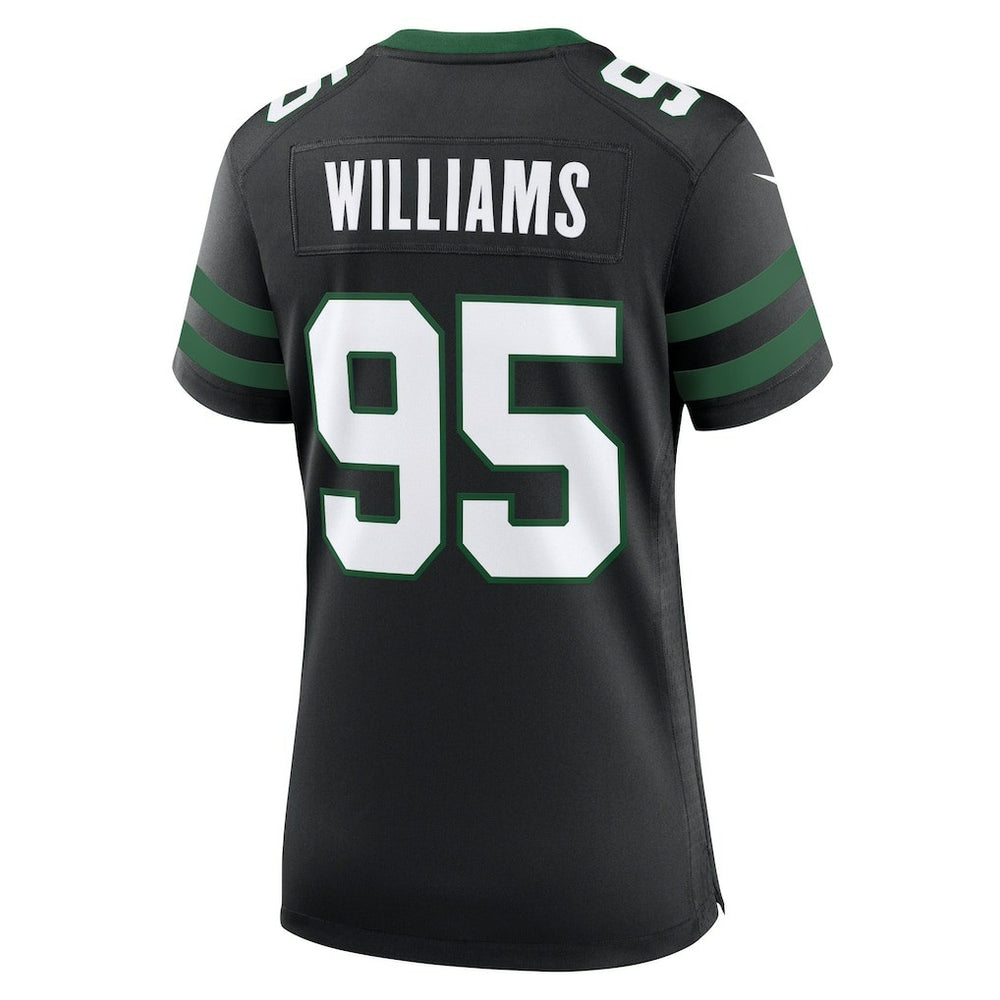 Nike Quinnen Williams New York Jets Women's Alternate Game Jersey Legacy Black