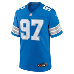 Nike Aidan Hutchinson Detroit Lions Game Jersey Blue