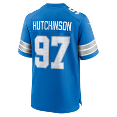 Nike Aidan Hutchinson Detroit Lions Game Jersey Blue