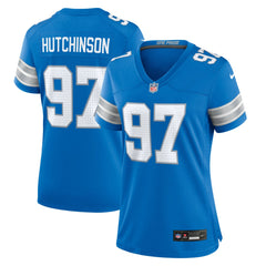Nike Aidan Hutchinson Detroit Lions Women's Game Jersey Blue