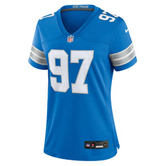 Nike Aidan Hutchinson Detroit Lions Women's Game Jersey Blue