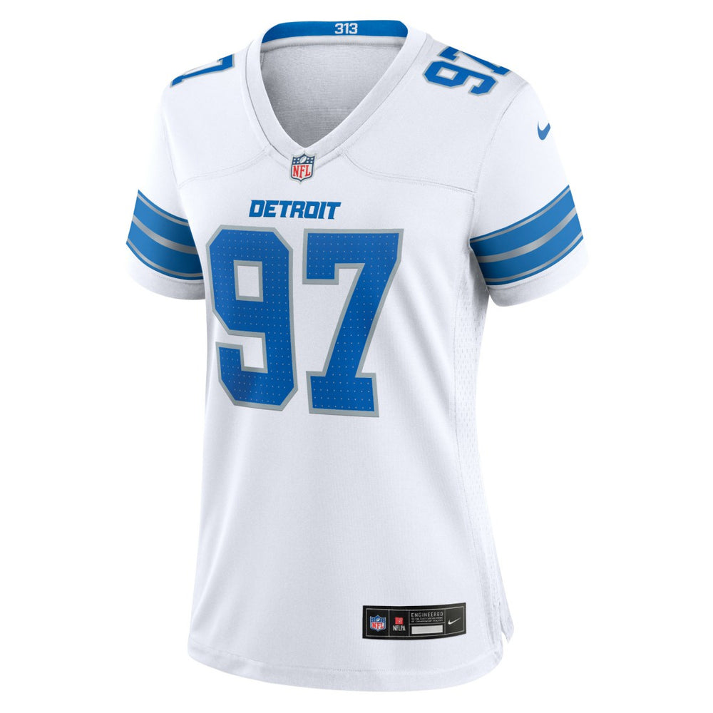 Nike Aidan Hutchinson Detroit Lions Women's Game Jersey White