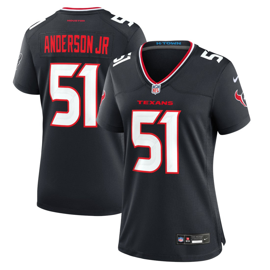 Nike Will Anderson Jr. Houston Texans Women's Game Jersey Navy