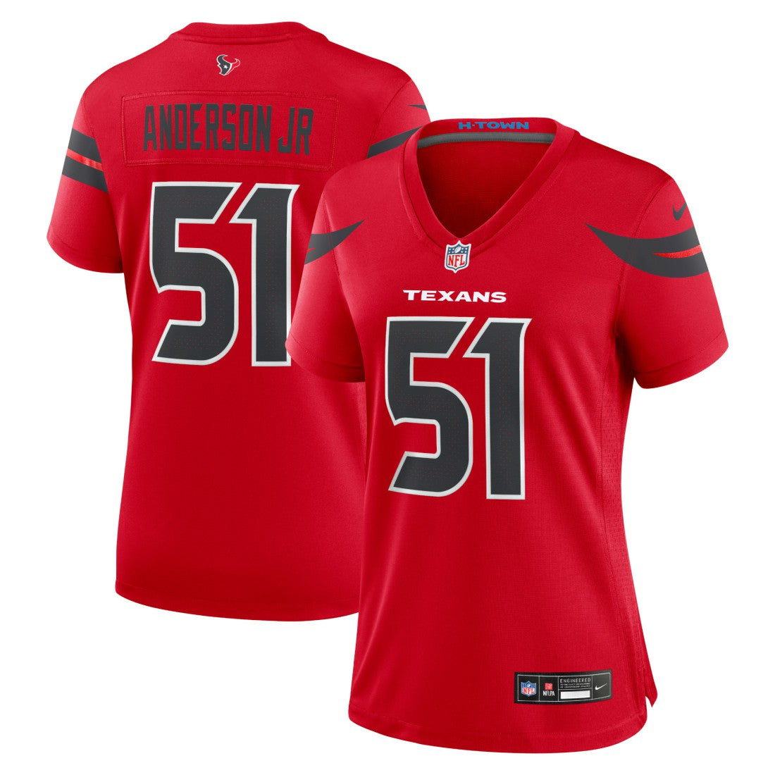 Nike Will Anderson Jr. Houston Texans Women's Alternate Game Jersey Red