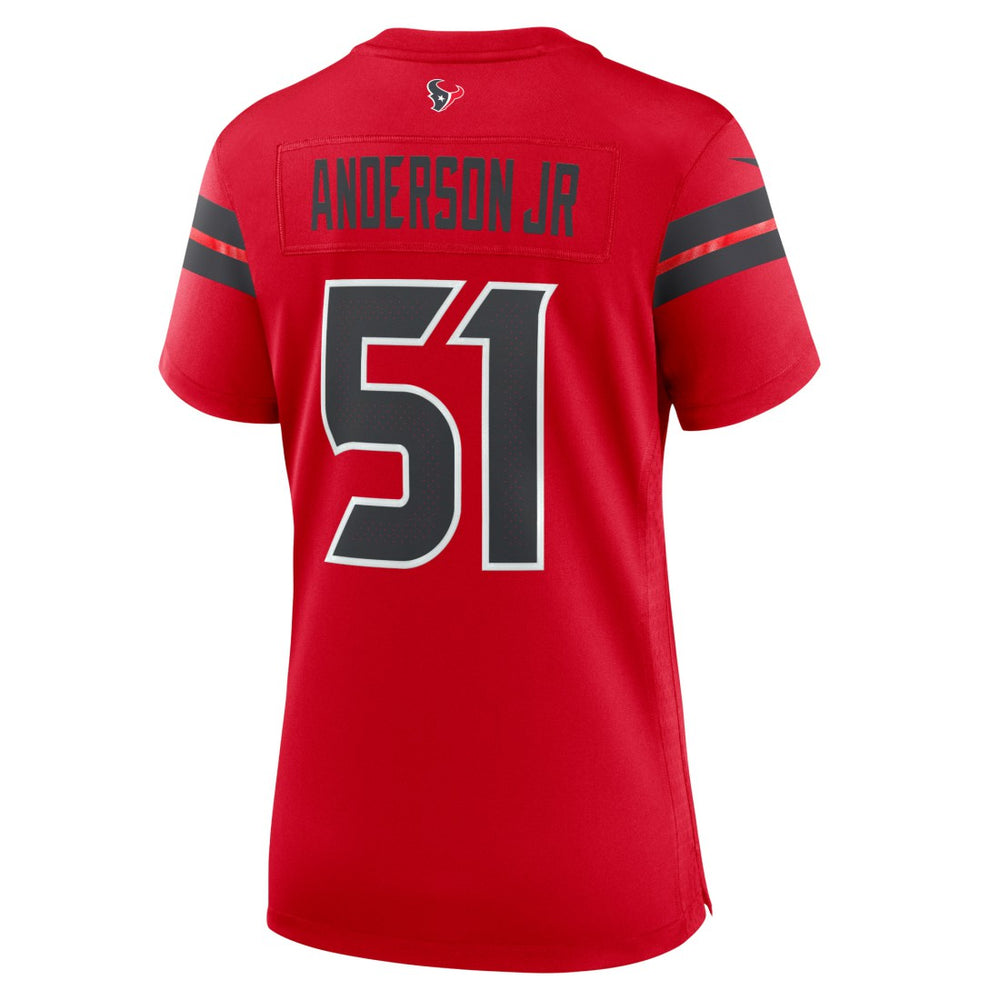 Nike Will Anderson Jr. Houston Texans Women's Alternate Game Jersey Red