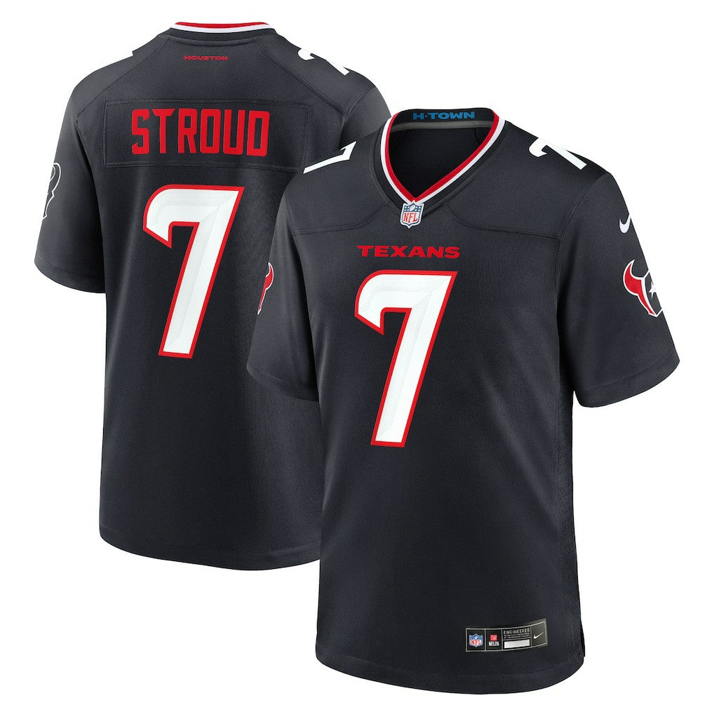 Nike C.J. Stroud Houston Texans Game Jersey Navy