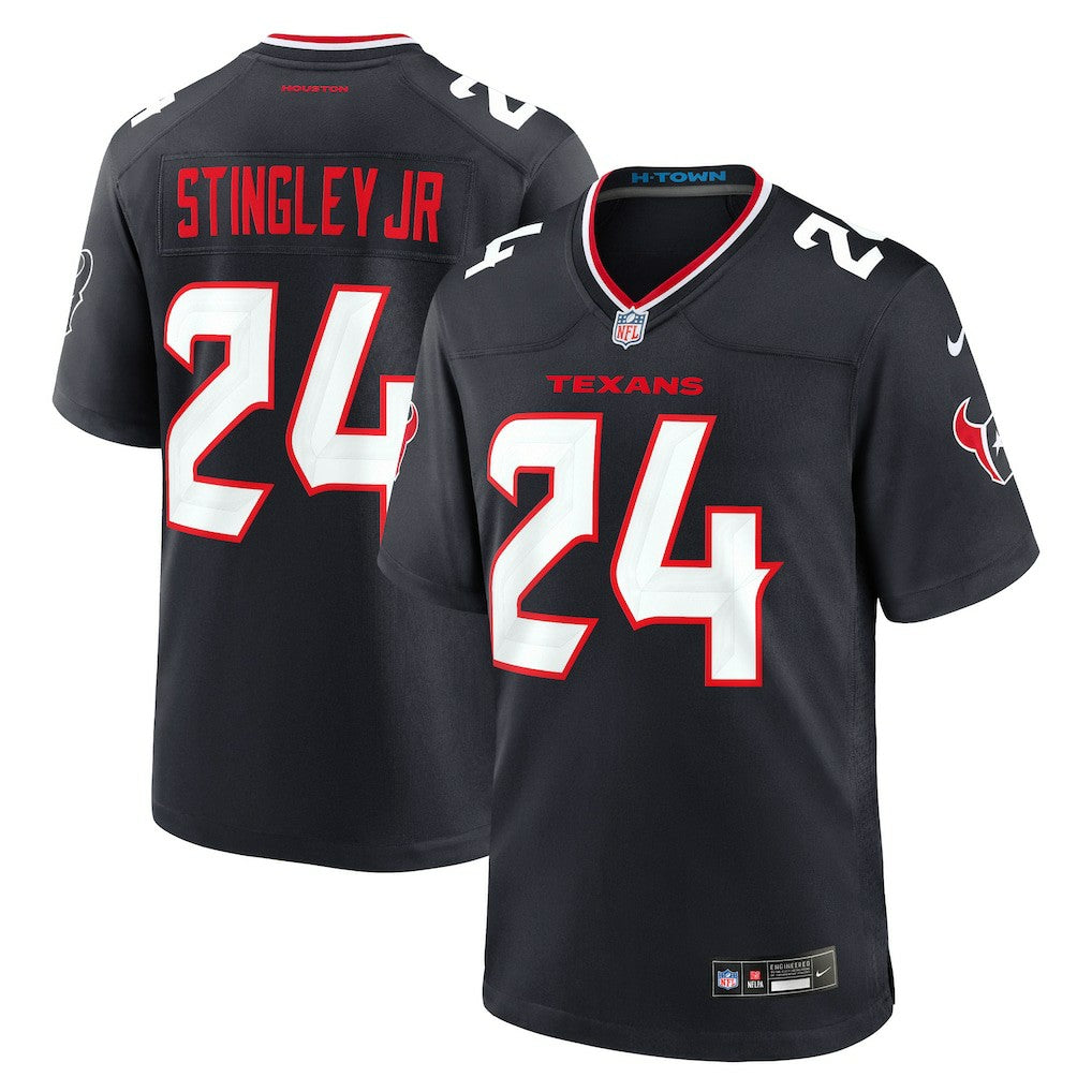 Nike Derek Stingley Jr. Houston Texans Game Jersey Navy