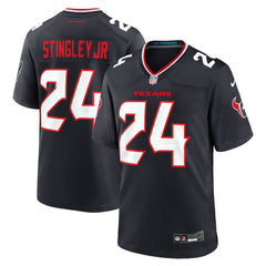 Nike Derek Stingley Jr. Houston Texans Game Jersey Navy