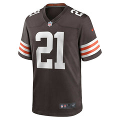 Nike Denzel Ward Cleveland Browns Game Jersey Brown
