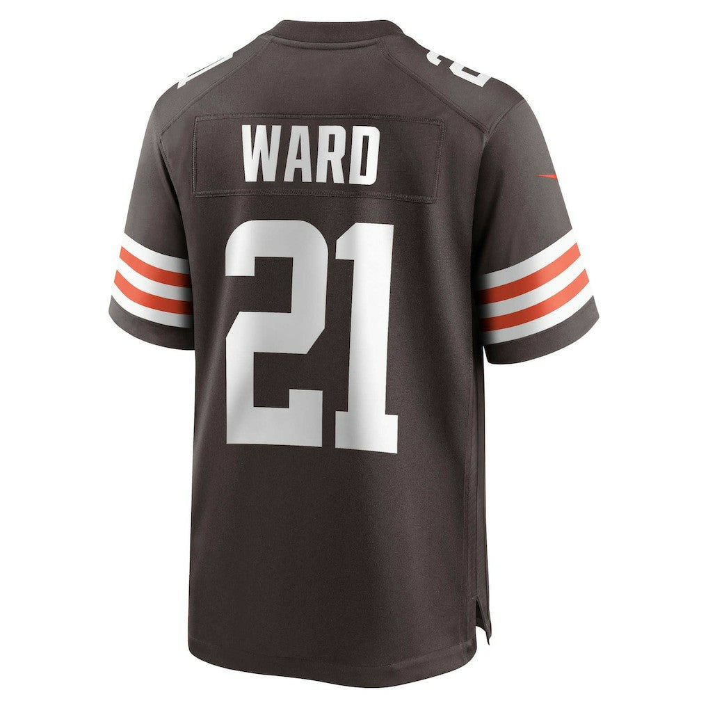 Nike Denzel Ward Cleveland Browns Game Jersey Brown