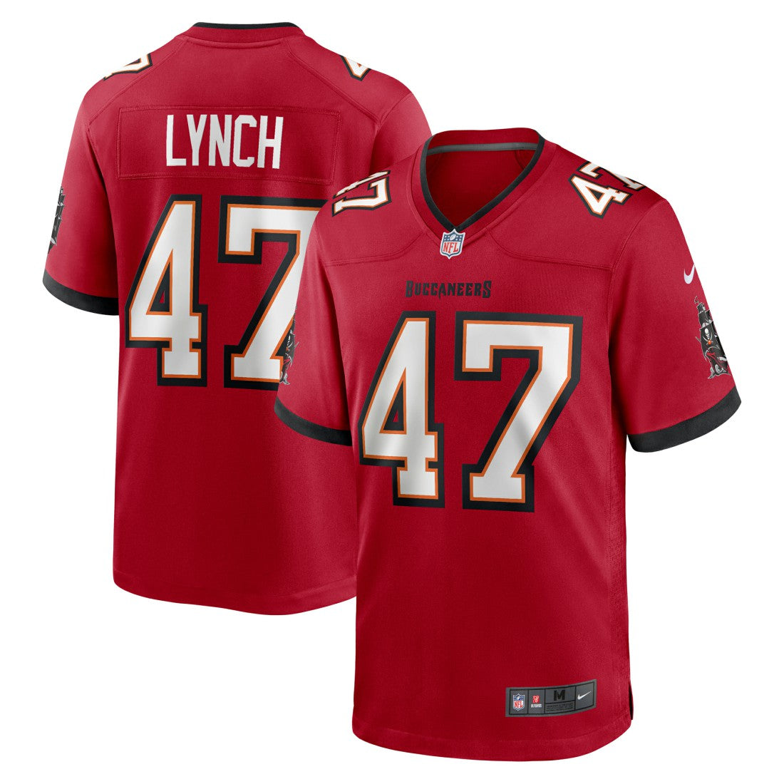 Nike John Lynch Tampa Bay Buccaneers Retired Player Game Jersey Red