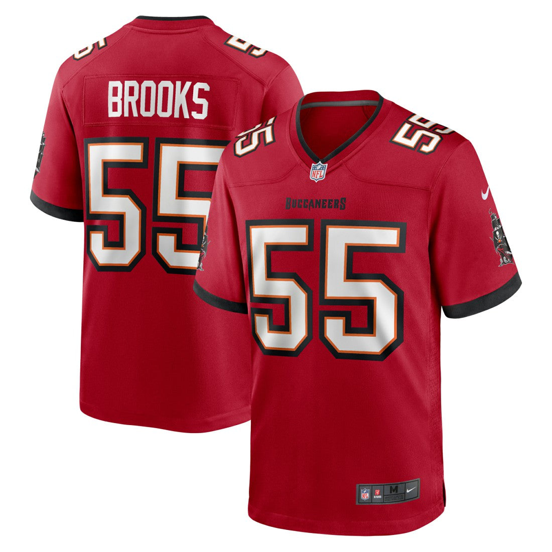Nike Derrick Brooks Tampa Bay Buccaneers Retired Player Game Jersey Red