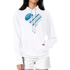 Detroit Lions G-III 4Her by Carl Banks Women's Heart Graphic Fleece Pullover Hoodie White