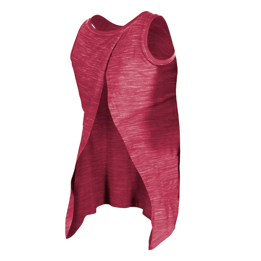 Arizona Cardinals New Era Women's Space Dye Active Tank Top Cardinal
