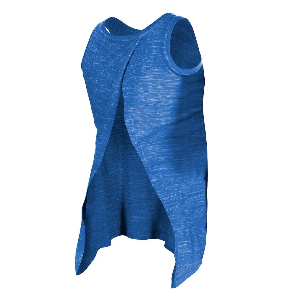 Buffalo Bills New Era Women's Space Dye Active Tank Top Royal