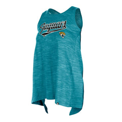 Jacksonville Jaguars New Era Women's Space Dye Active Tank Top Teal