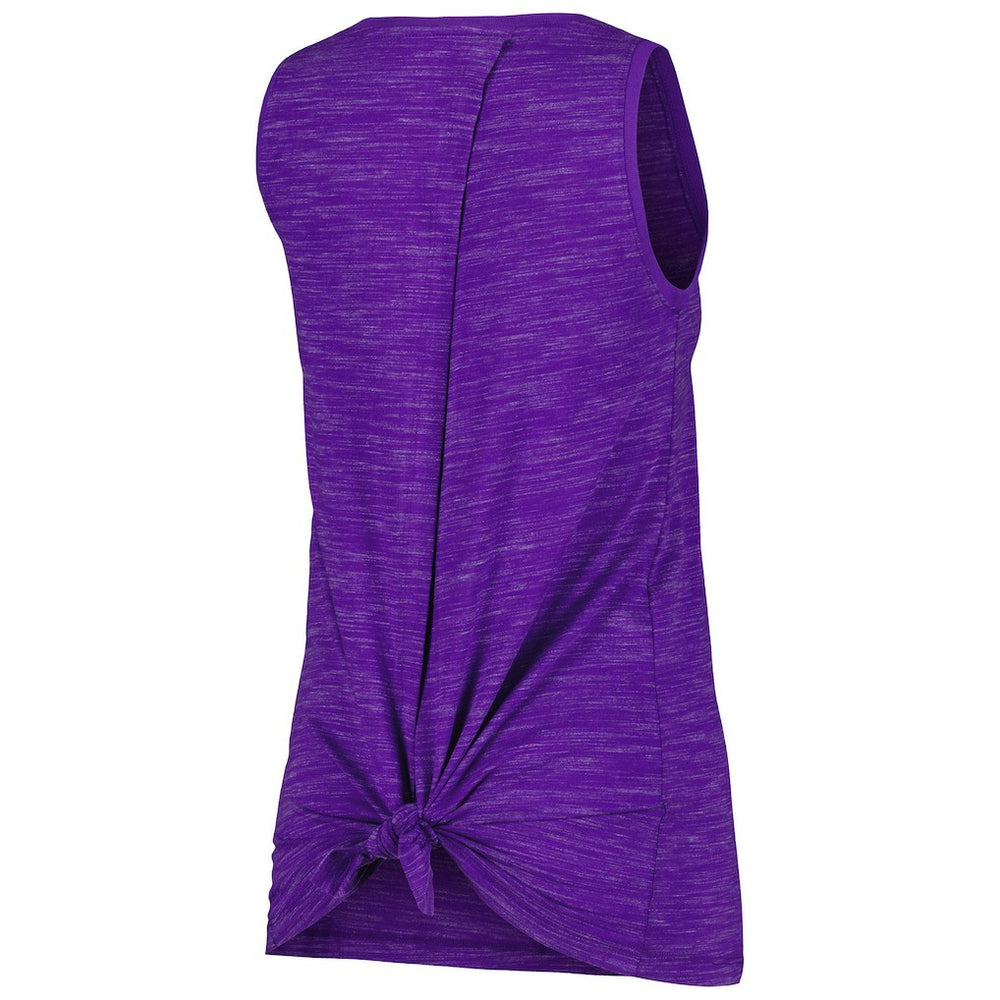 Minnesota Vikings New Era Women's Space Dye Active Tank Top Purple