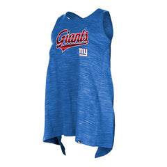 New York Giants New Era Women's Space Dye Active Tank Top Royal