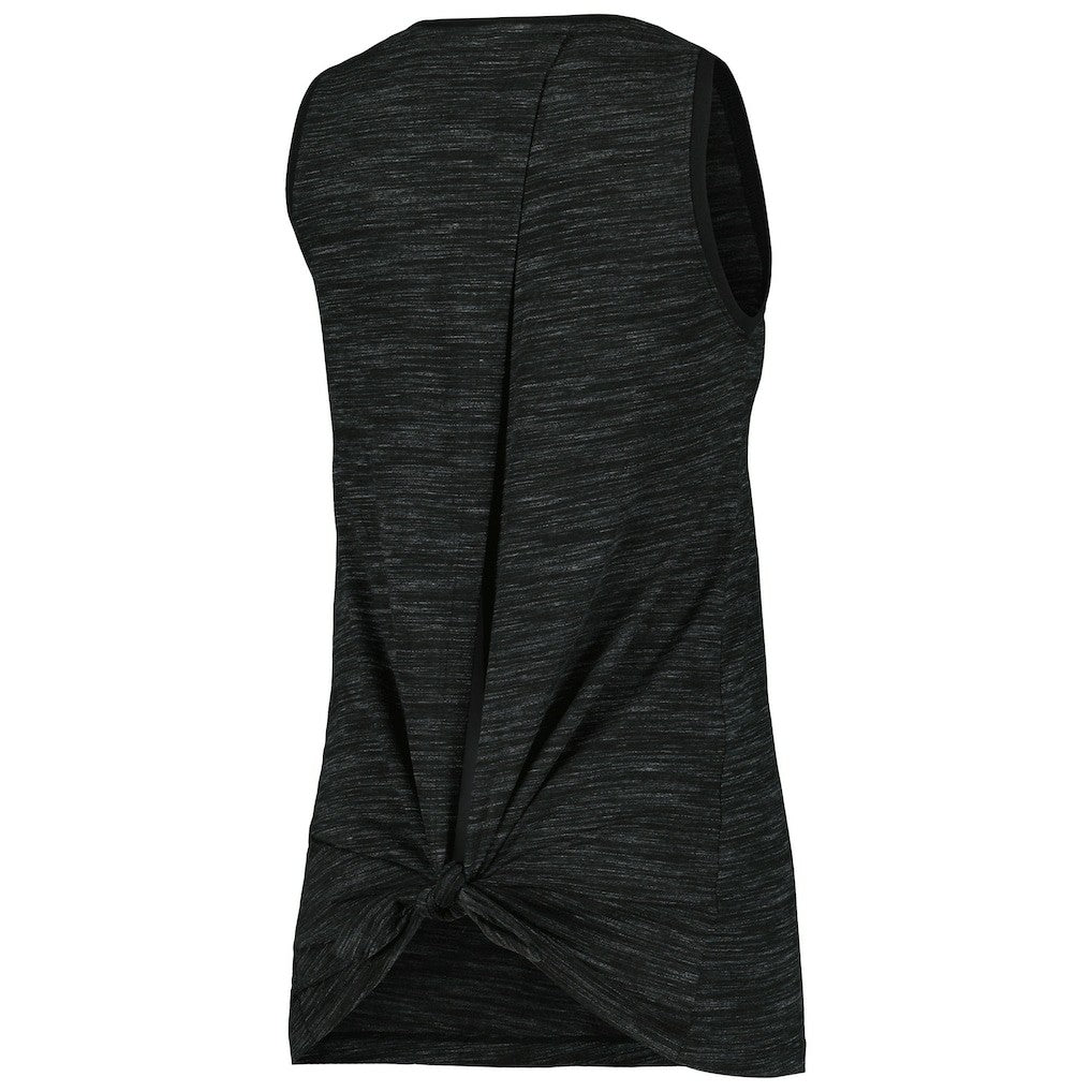 Pittsburgh Steelers New Era Women's Space Dye Active Tank Top Black