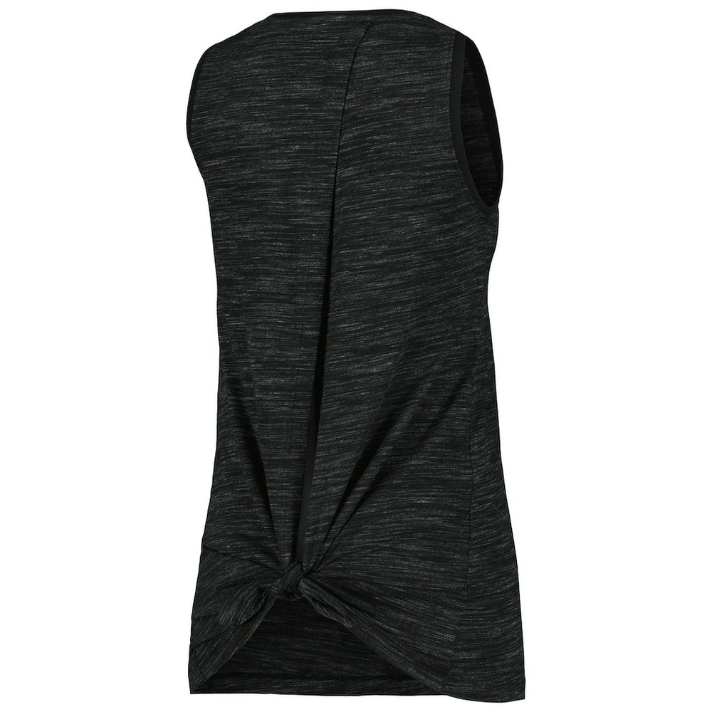 Pittsburgh Steelers New Era Women's Space Dye Active Tank Top Black
