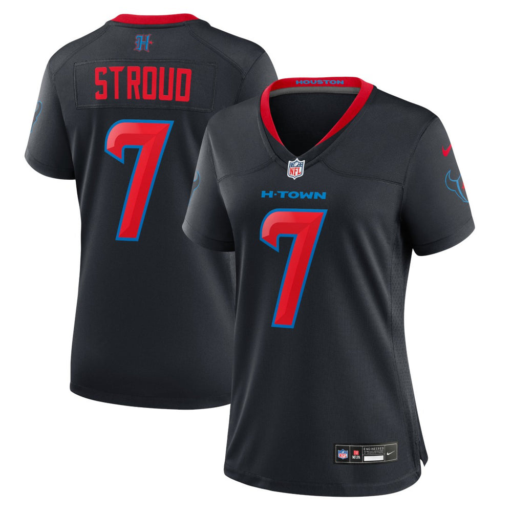 Nike C.J. Stroud Houston Texans Women's Alternate Game Jersey Navy