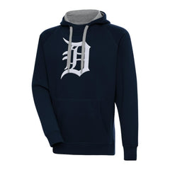 Detroit Tigers Antigua Victory Chenille Pullover Hoodie - Navy - MLB Online