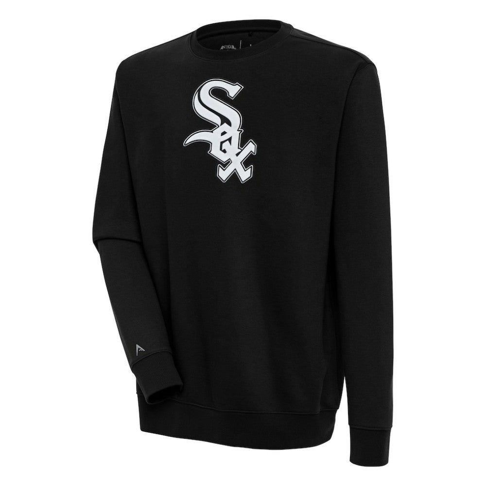 Chicago White Sox Antigua Victory Pullover Sweatshirt - Black - MLB Lifestyle