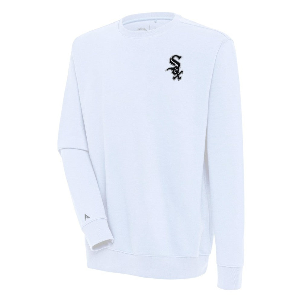 Chicago White Sox Antigua Victory Pullover Sweatshirt - White - MLB Online