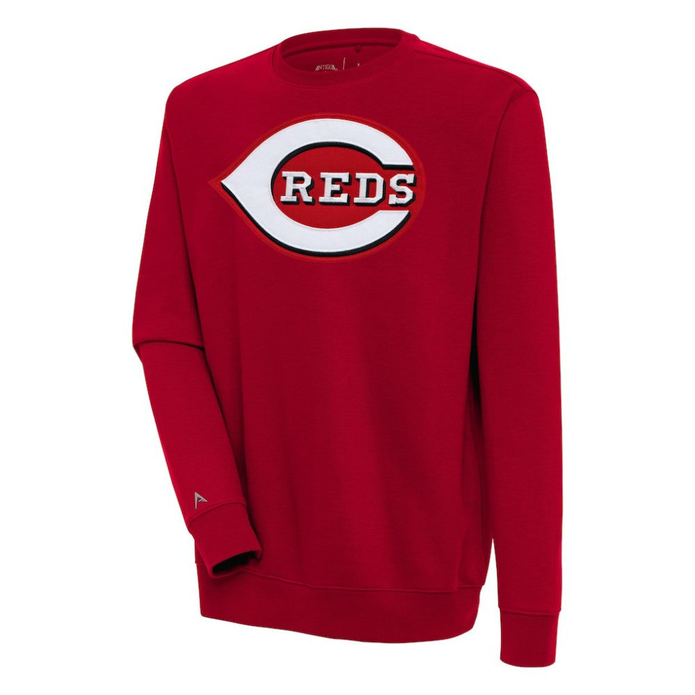 Cincinnati Reds Antigua Victory Pullover Sweatshirt - Red - MLB Online
