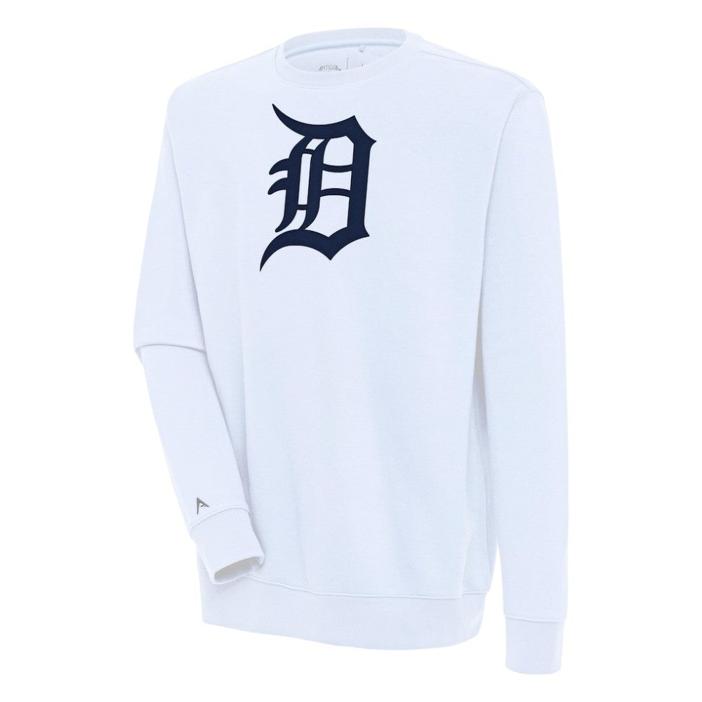 Detroit Tigers Antigua Victory Pullover Sweatshirt - White - MLB on Sale