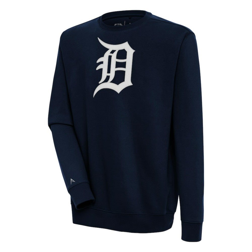 Detroit Tigers Antigua Victory Pullover Sweatshirt - Navy - MLB Online