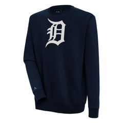 Detroit Tigers Antigua Victory Pullover Sweatshirt - Navy - MLB Online