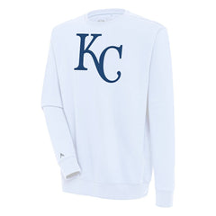 Kansas City Royals Antigua Victory Pullover Sweatshirt - White - MLB Online