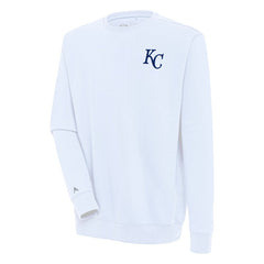 Kansas City Royals Antigua Victory Pullover Sweatshirt - White - MLB on Sale