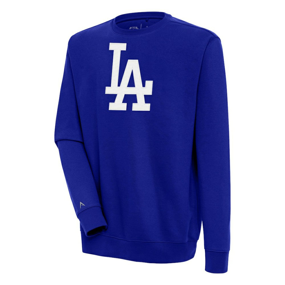 Los Angeles Dodgers Antigua Victory Pullover Sweatshirt - Royal - MLB Discount
