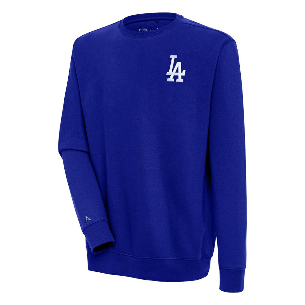 Los Angeles Dodgers Antigua Victory Pullover Sweatshirt - Royal - MLB Sale