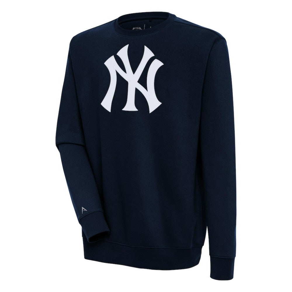 New York Yankees Antigua Victory Pullover Sweatshirt - Navy - MLB Sale