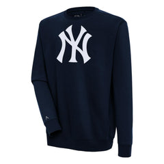 New York Yankees Antigua Victory Pullover Sweatshirt - Navy - MLB Sale