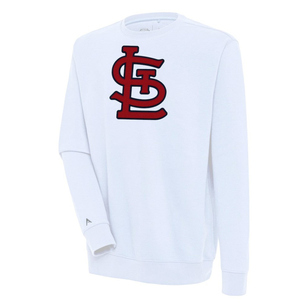 St. Louis Cardinals Antigua Victory Pullover Sweatshirt - White - MLB Sale