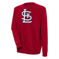 St. Louis Cardinals Antigua Victory Pullover Sweatshirt - Red - MLB Online