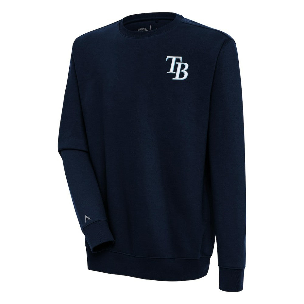 Tampa Bay Rays Antigua Victory Pullover Sweatshirt - Navy - MLB on Sale