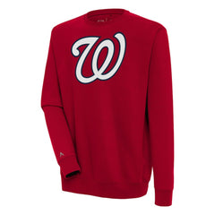 Washington Nationals Antigua Victory Pullover Sweatshirt - Red - MLB on Sale