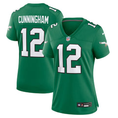 Nike Randall Cunningham Philadelphia Eagles Women's Alternate Game Jersey Kelly Green