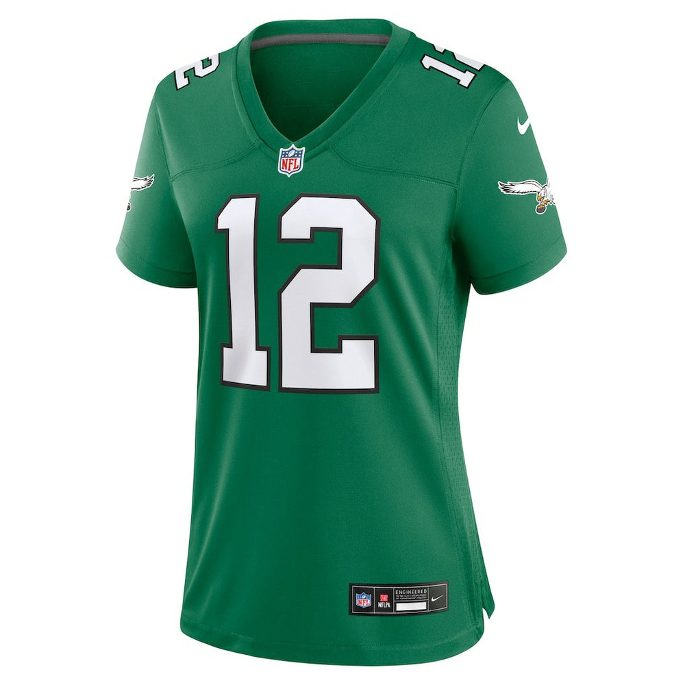 Nike Randall Cunningham Philadelphia Eagles Women's Alternate Game Jersey Kelly Green
