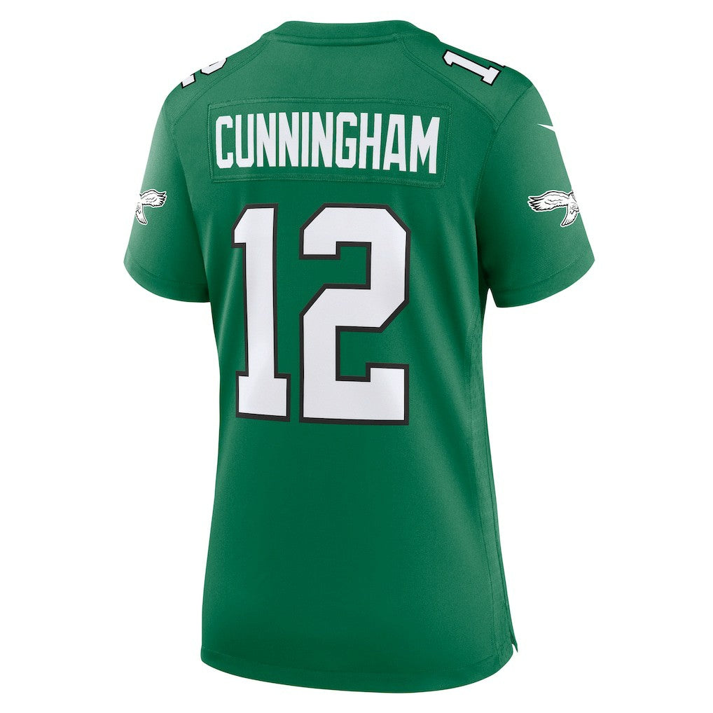 Nike Randall Cunningham Philadelphia Eagles Women's Alternate Game Jersey Kelly Green