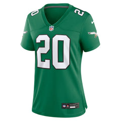 Nike Brian Dawkins Philadelphia Eagles Women's Alternate Game Jersey Kelly Green