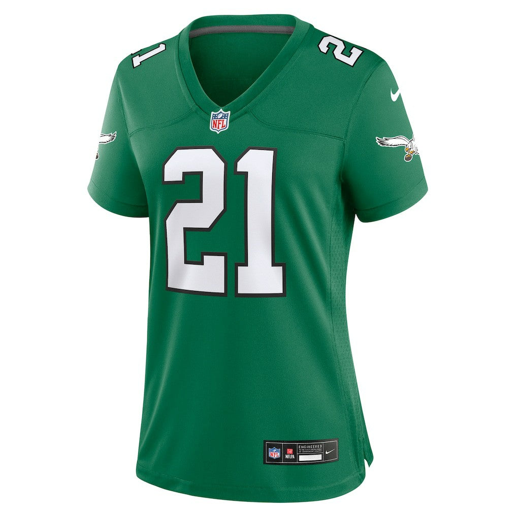 Nike Eric Allen Philadelphia Eagles Women's Alternate Game Jersey Kelly Green