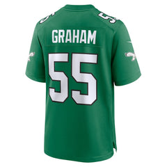 Nike Brandon Graham Philadelphia Eagles Alternate Game Jersey Kelly Green