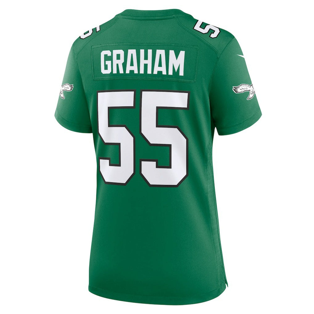 Nike Brandon Graham Philadelphia Eagles Women's Alternate Game Jersey Kelly Green