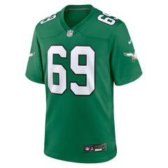 Nike Landon Dickerson Philadelphia Eagles Alternate Game Jersey Kelly Green